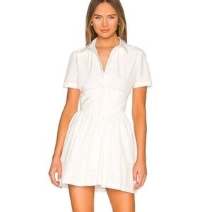 NWT Amanda Uprichard Saskia Corset Dress L